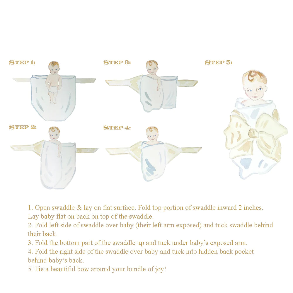 TBBC Bow Swaddle