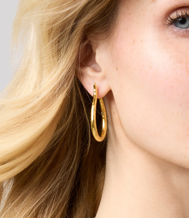 Julie Vos Saratoga Hoop in Medium