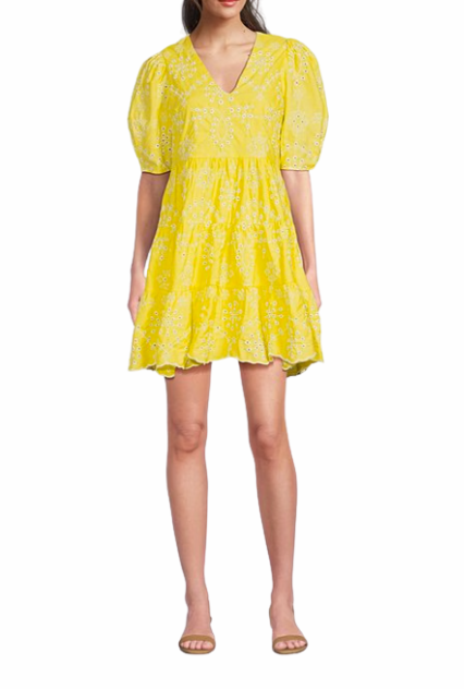 Sail 2 Sable: Dress - - Charlotte Puff Sleeve