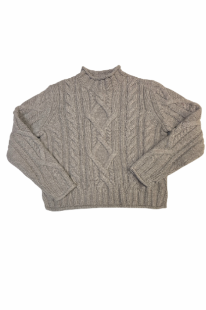 Alashan: 100% Merino Breckenridge Cable Sweater