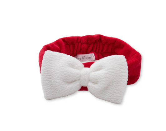 Kissy Kissy: Christmas Caper Velour Headband