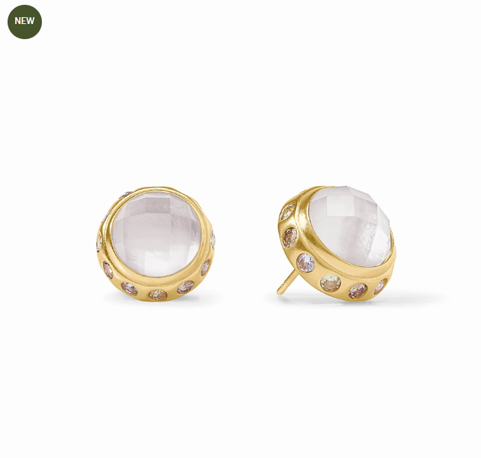 Julie Vos: Stud Earrings - Rainbow (Multiple Colors Available)