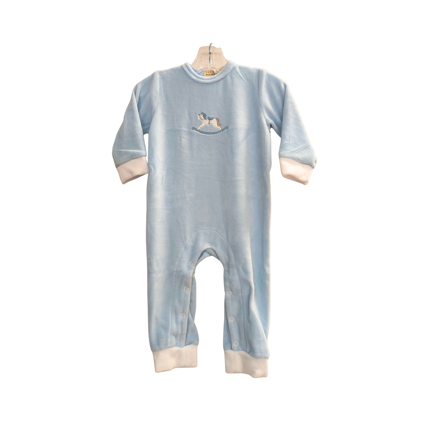 The Beaufort Bonnet Company Paxton Playsuit in Buckhead Blue