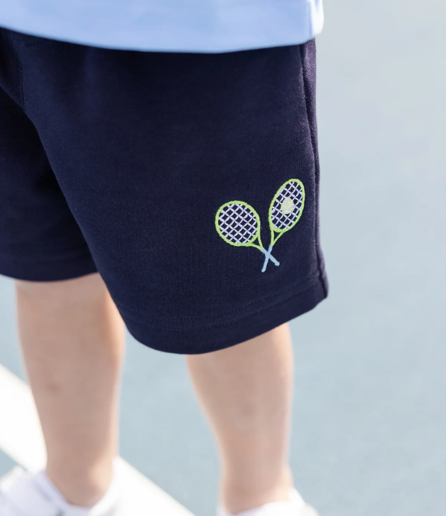 Florence Eiseman Knit Short Set With Tennis