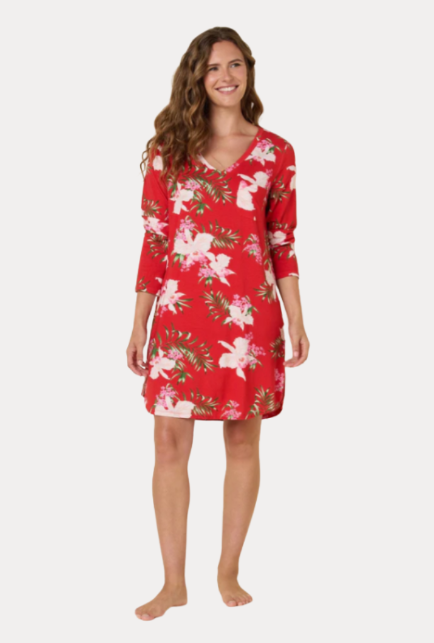 Cat's Pajamas: Long-Sleeved Sleep Shirt (Pick your Print)