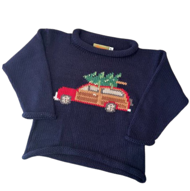 Claver: Christmas Roll Sweater