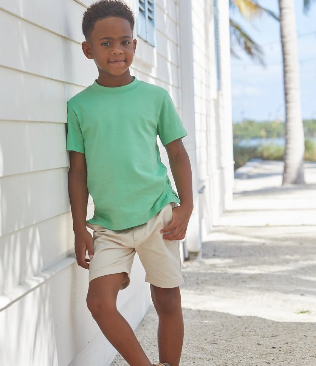 Little English Classic Short - Pebble Twill
