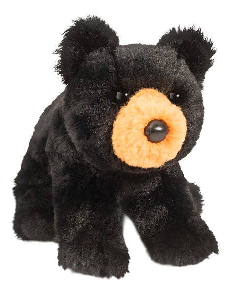 Douglas Plus: Soft Mini Black Bear Cubbie