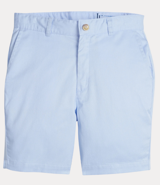 Little English Classic Short - Breeze Blue Twill