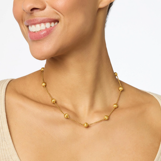 Julie Vos: Delicate Necklace - Cirque - GLD