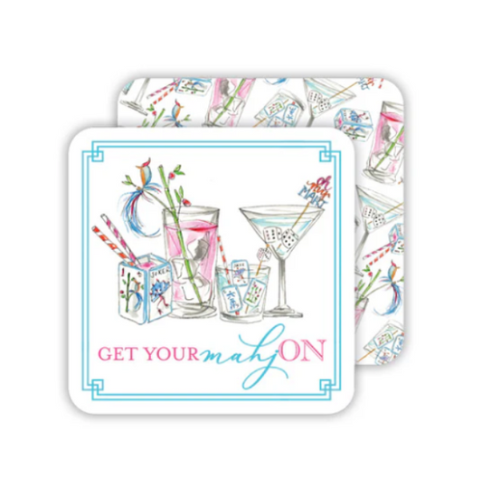 Rosanne Beck: Coaster - Mahjong Cocktails