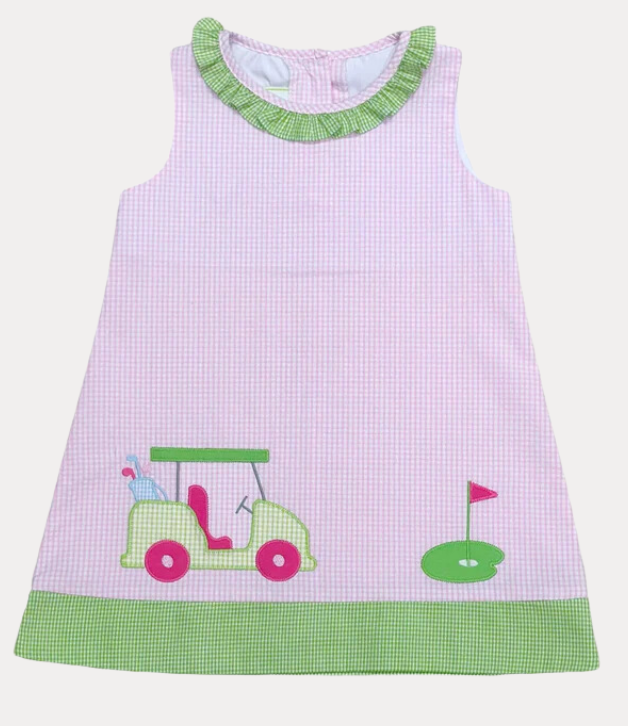 Zuccini Kids Sussette Dress with Golf Cart