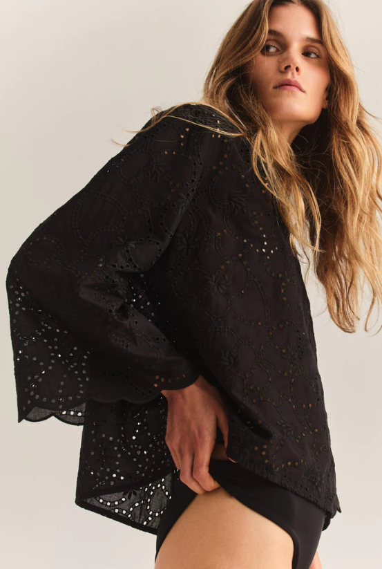 Cartolina Arielle Top in Noir