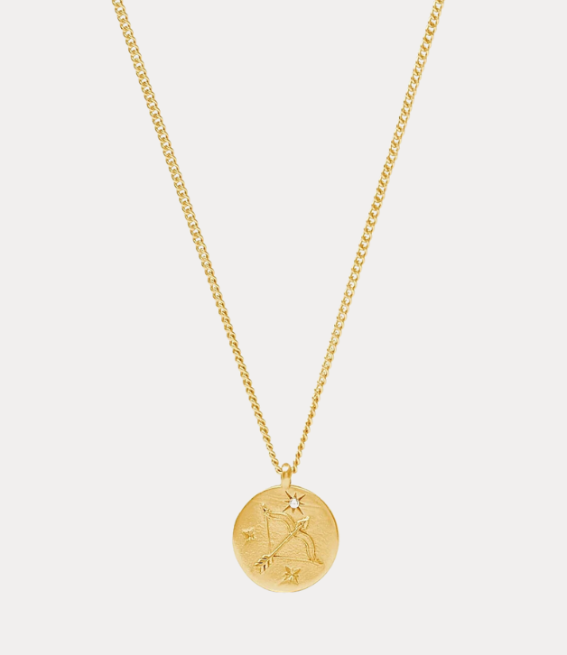 Julie Vos Zodiac Delicate Necklace - Sagittarius