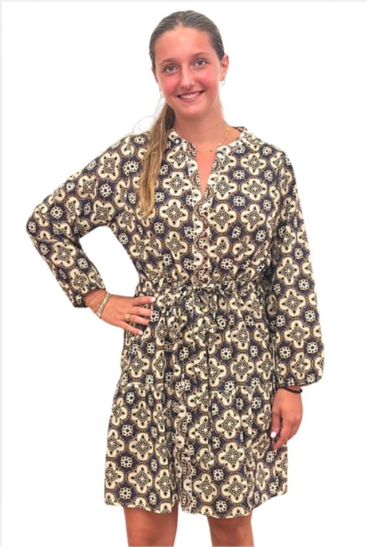 LoLa: Starburst Latte Mini Daisy Dress