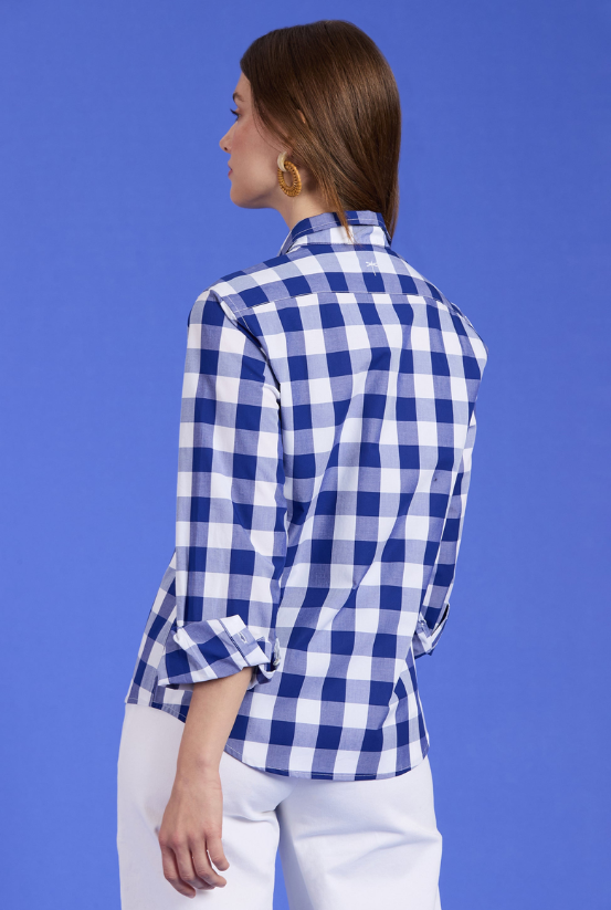 Tyler Boe Wells Cotton Check Shirt