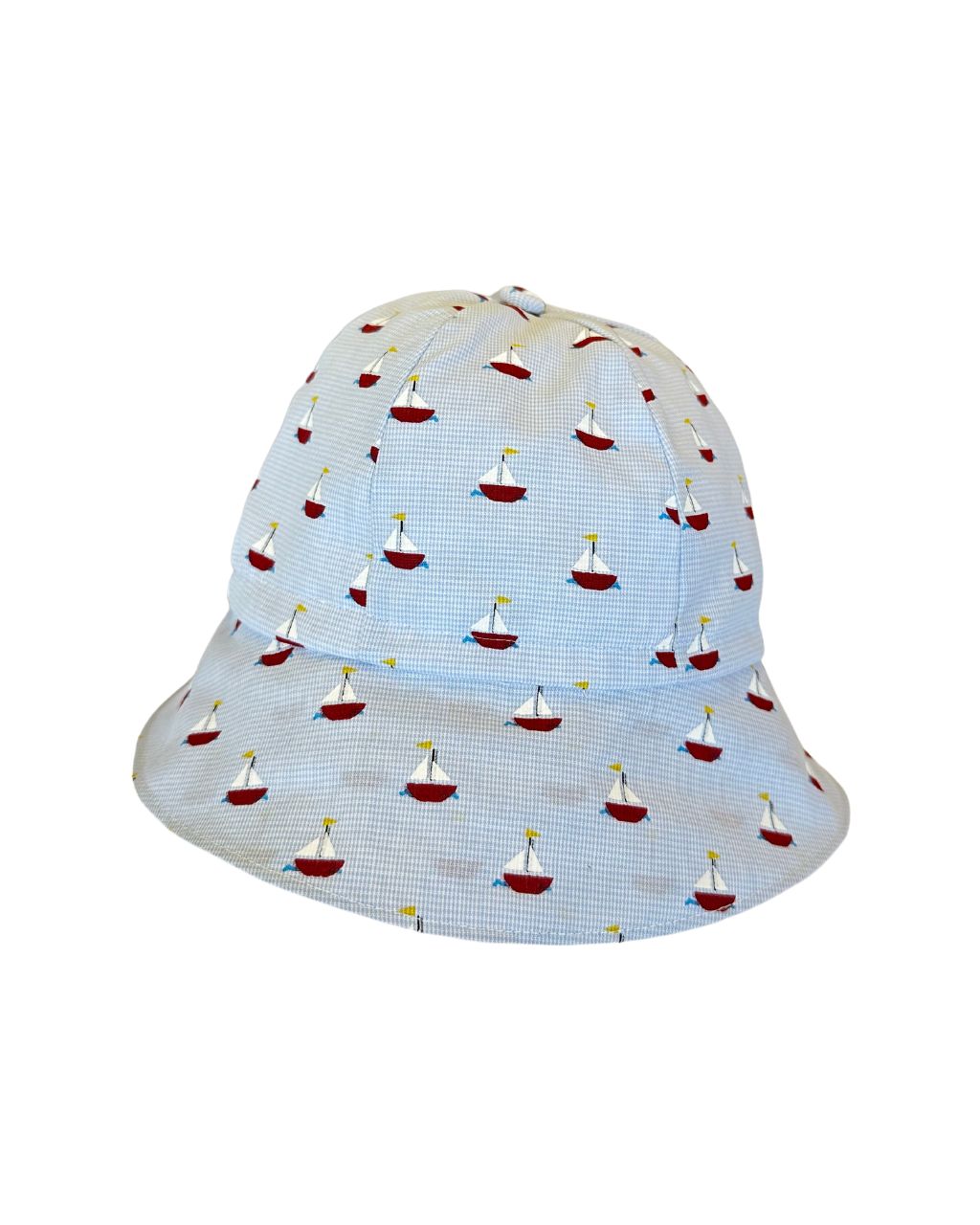 Sailboat Print Sunhat