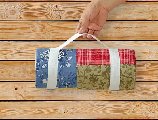 Farmhouse Floral Throw