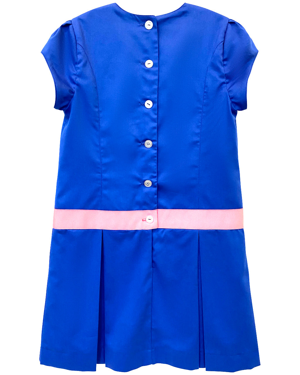 Molly Dress in Royal Blue Pique