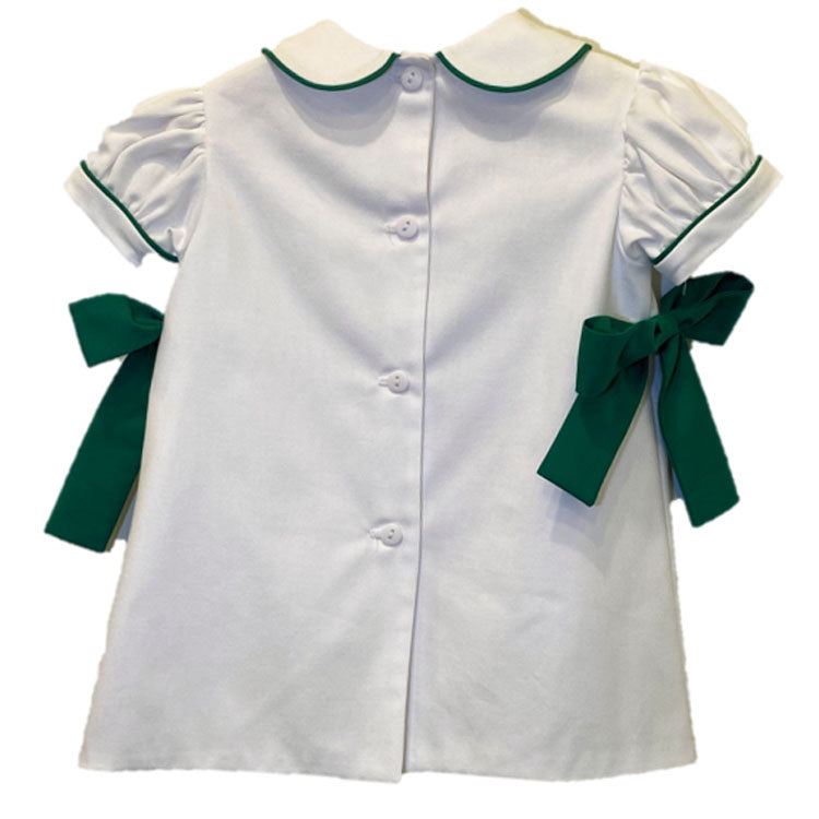 Embroidered Shamrock Dress