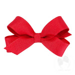 Load image into Gallery viewer, Wee Ones Tiny Classic Grosgrain Bow in Red
