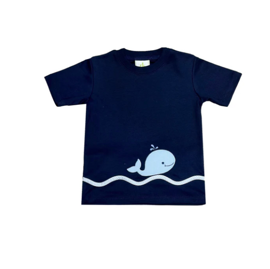 Zuccini Kids: Harry's Play Tee - Whale S/S