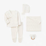 Load image into Gallery viewer, Elegant Baby White Baby Layette Gift Set with Box
