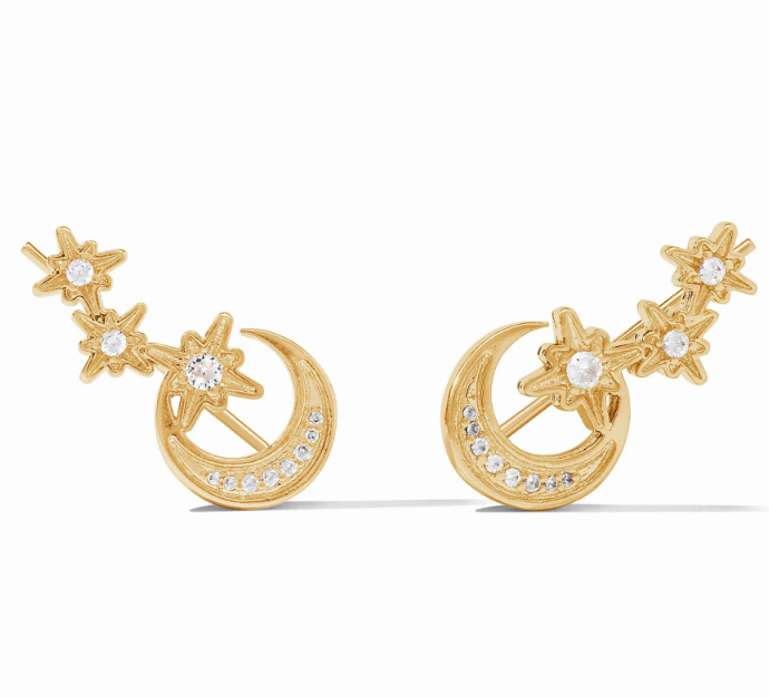 Julie Vos: Climber Earring - Luna - BLU