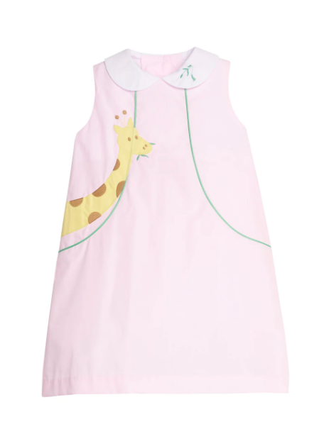 Little English Apron Jumper in Giraffe