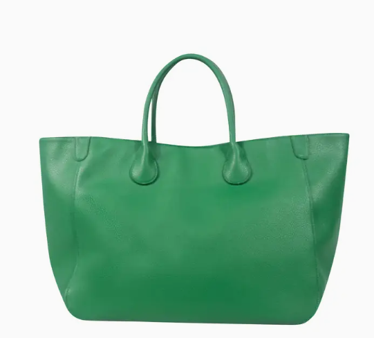 Malibu Sugar: Madison Faux Leather Tote