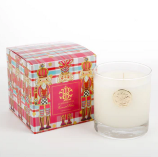 Lux Fragrances: Berries and Balsam 8 oz Designer Box Candle