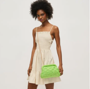 Urban Expressions Annie Clutch in Lime