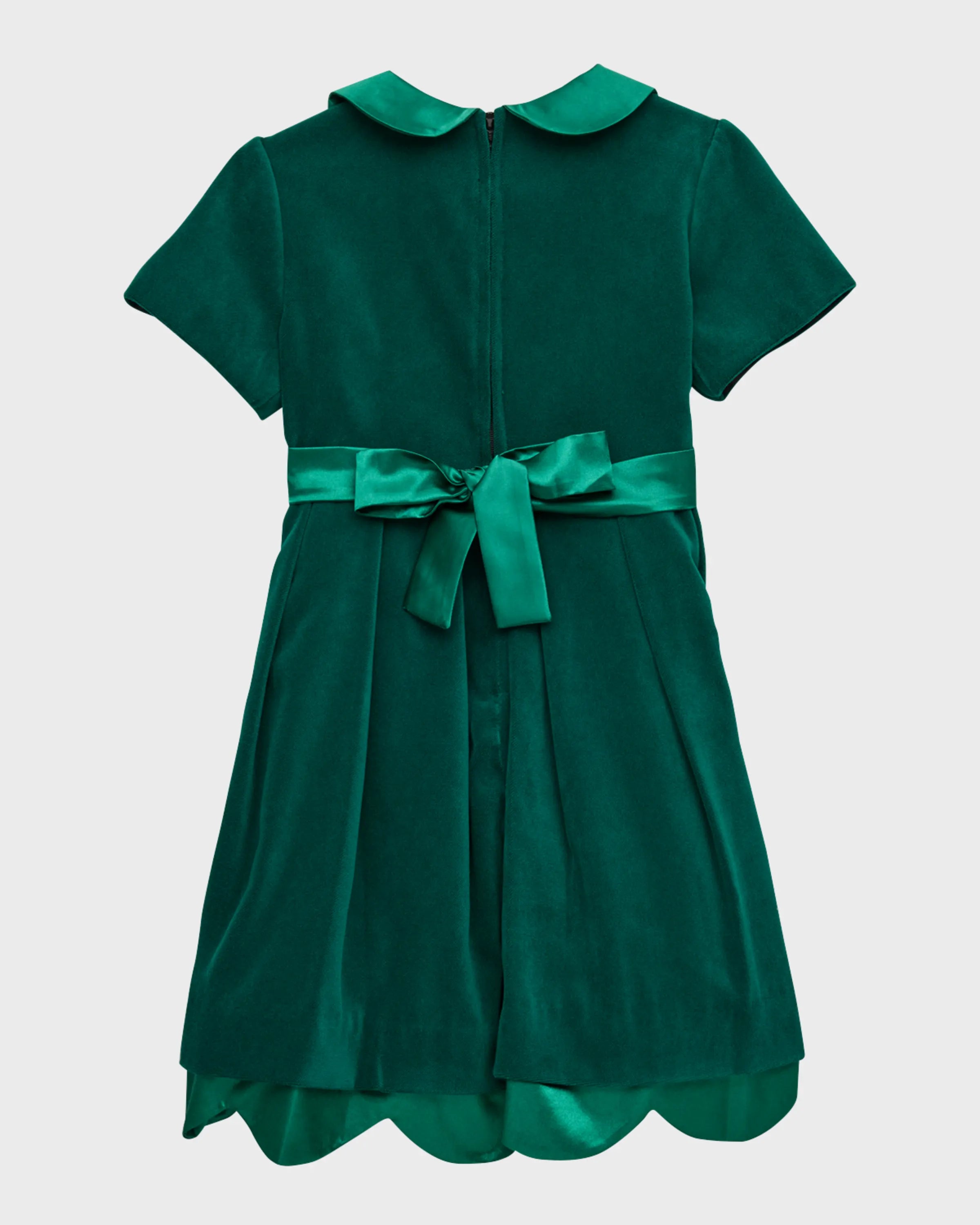 Florence Eiseman Velvet Dess in Green