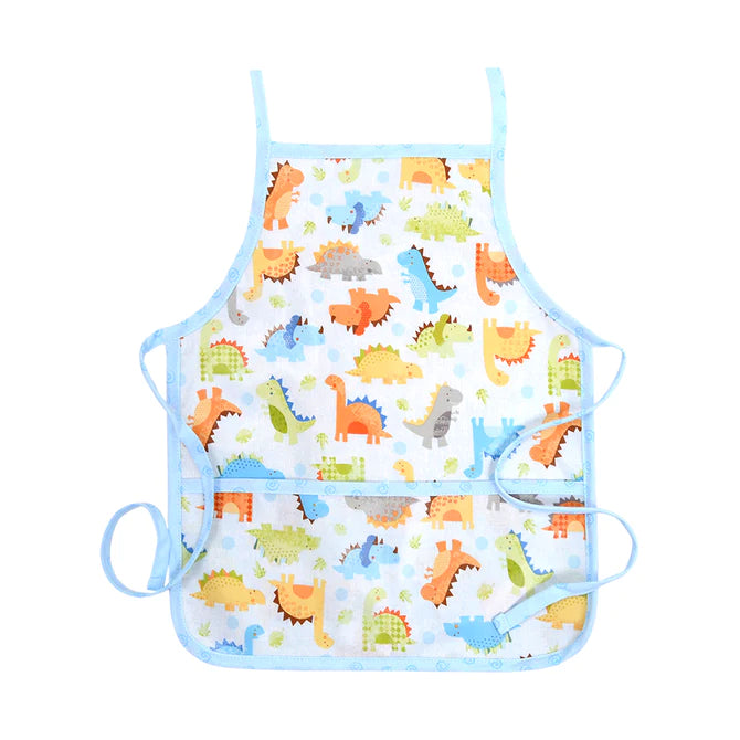 3 Martha's Wipeable Aprons in Dino