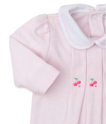 Load image into Gallery viewer, Kissy Kissy Classic Treasures Stripe Collar Footie
