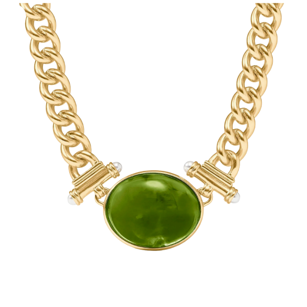 Julie Vos: Statement Necklace - Dolce -GRN