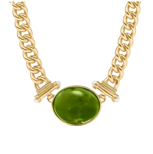 Julie Vos: Statement Necklace - Dolce -GRN