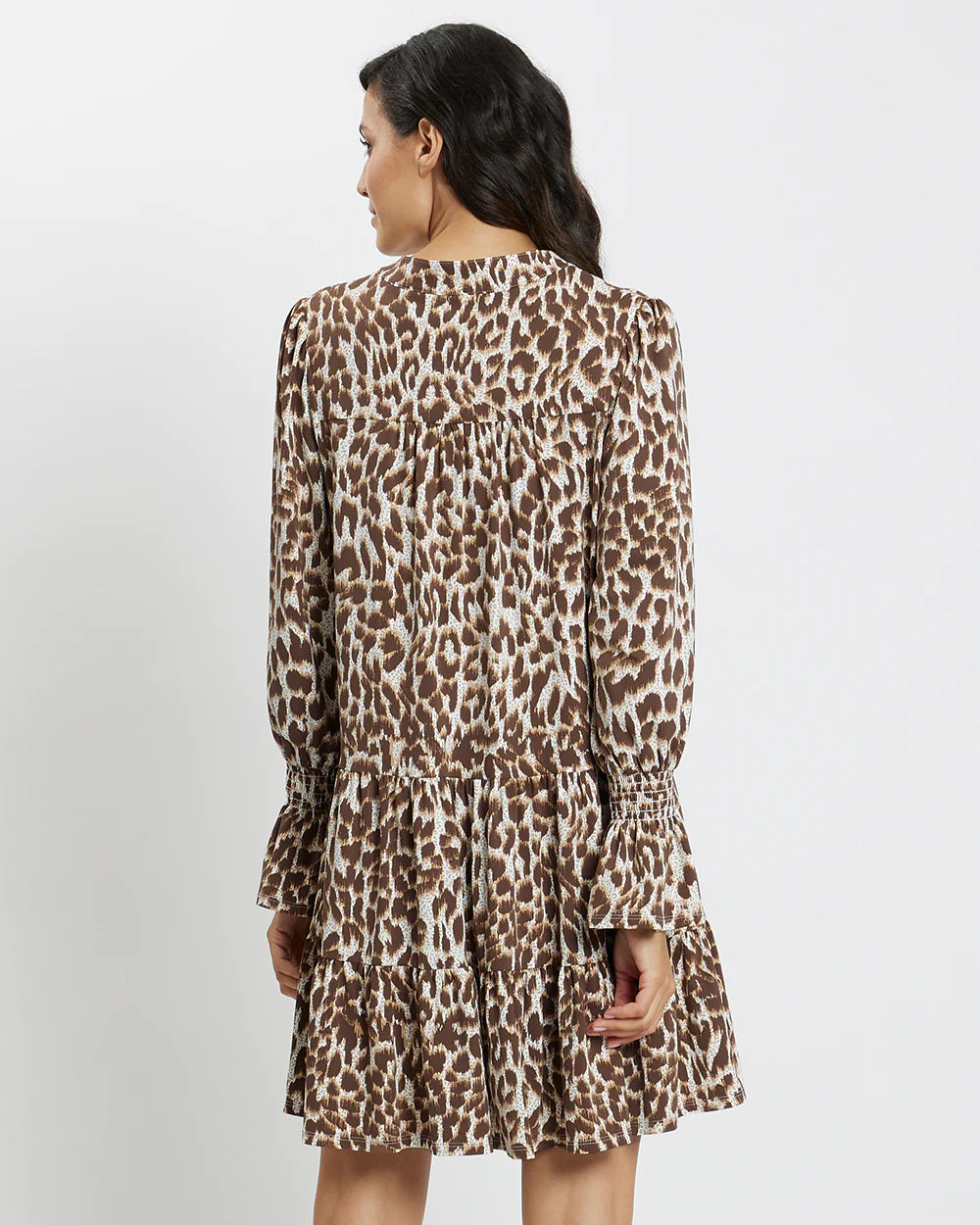 Jude Connally Tammi Dress Jude Cloth in Speckled Cheetah