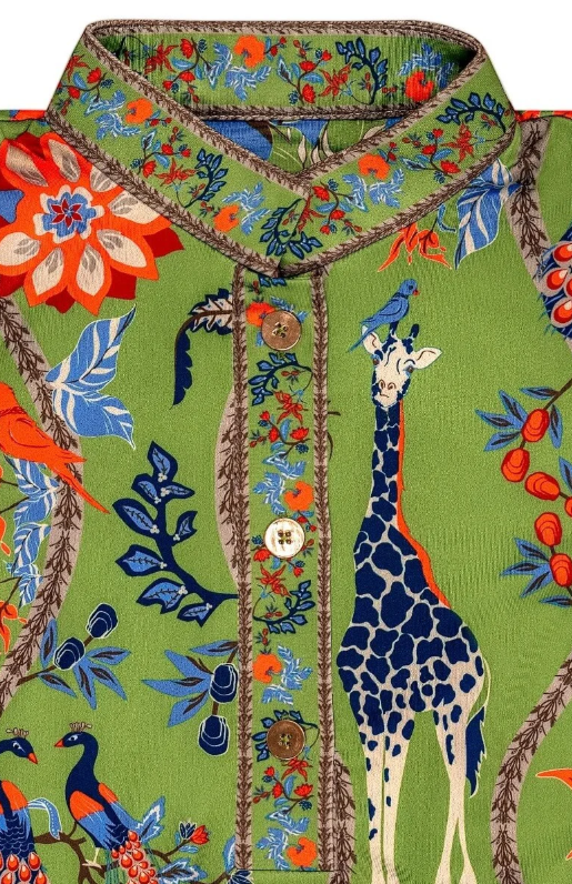 Gretchen Scott: Mandarin Dress - Jungle Symphony
