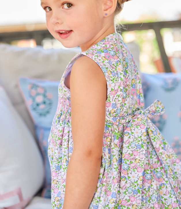 Little English Simply Smocked Dress - Cheekwood Floral