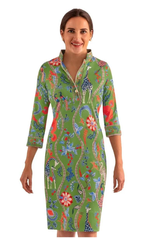 Gretchen Scott: Mandarin Dress - Jungle Symphony