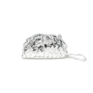 BC Handbags Pouch in Silver