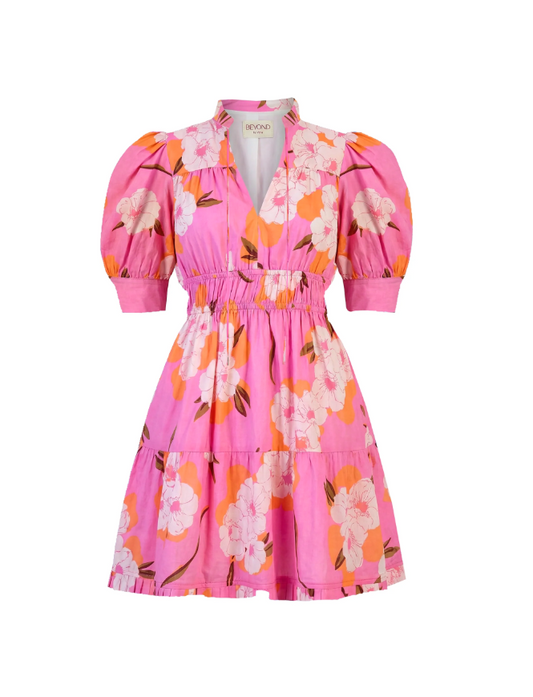 Beyond by VERA Alice Dress in Fuchsia
