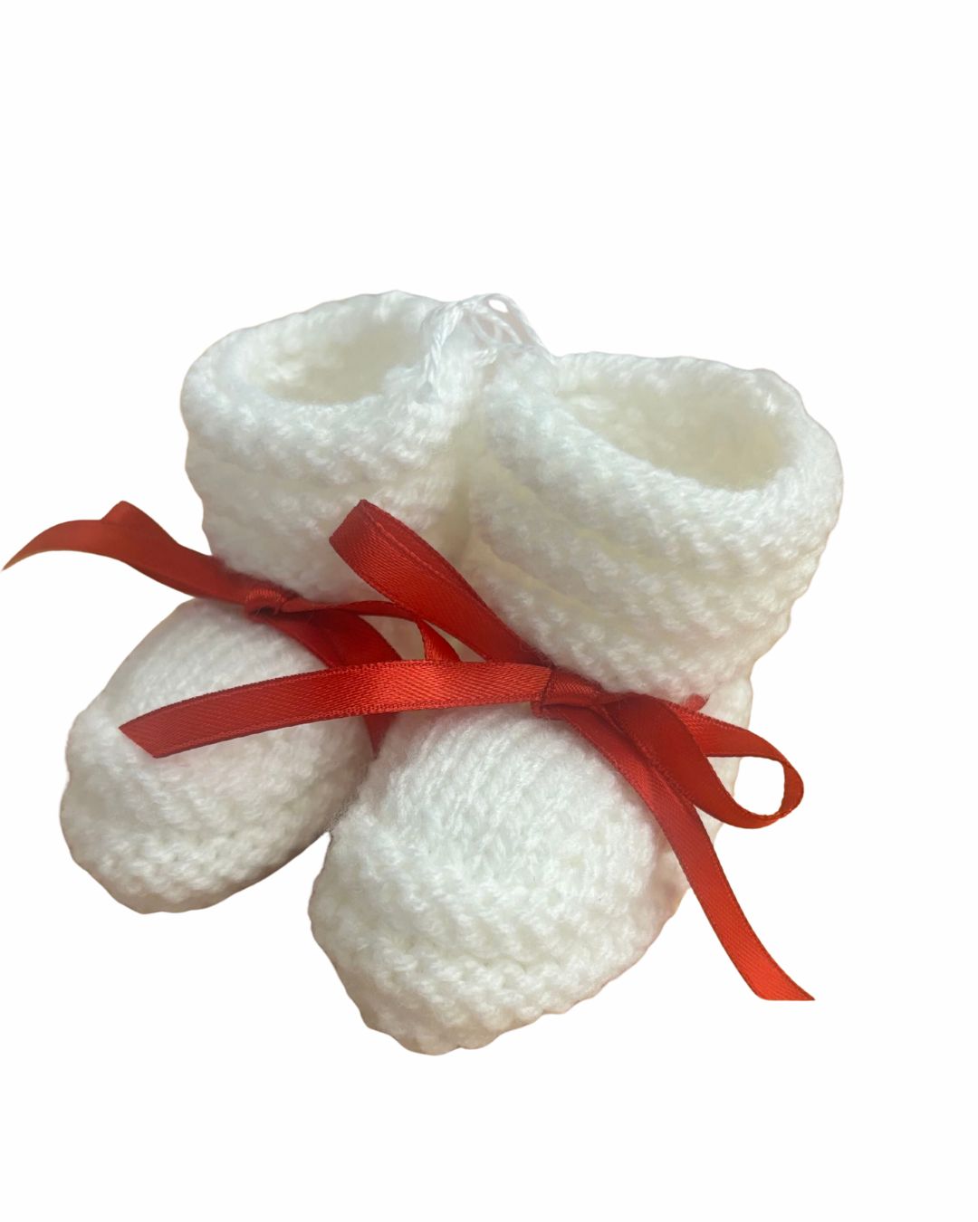 RIBBED CUFF KNIT BOOTIES