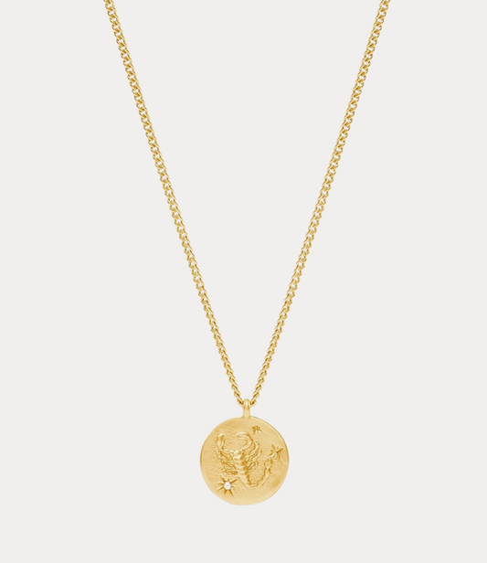 Julie Vos Zodiac Delicate Necklace - Scorpio
