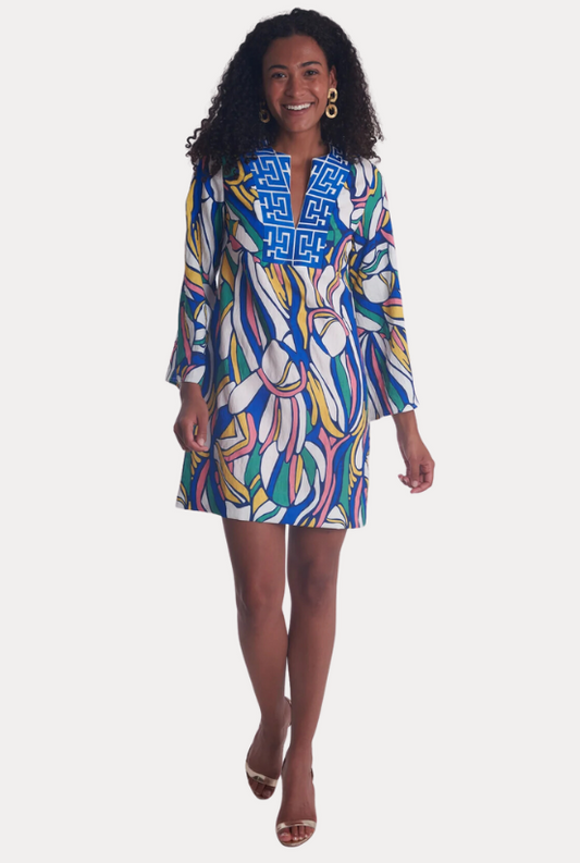 CK Minnie Mini Dress in Mambo Multi