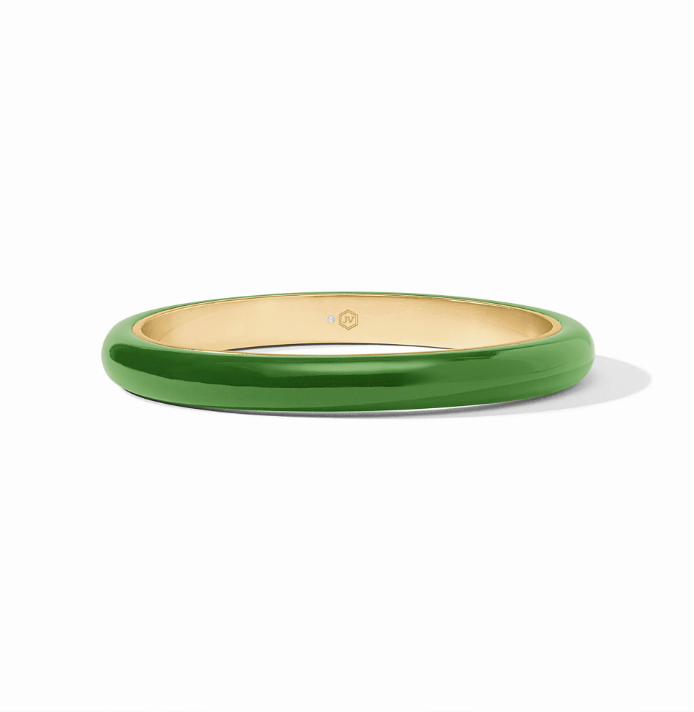 Julie Vos: Statement Bangle - Madison - GRN
