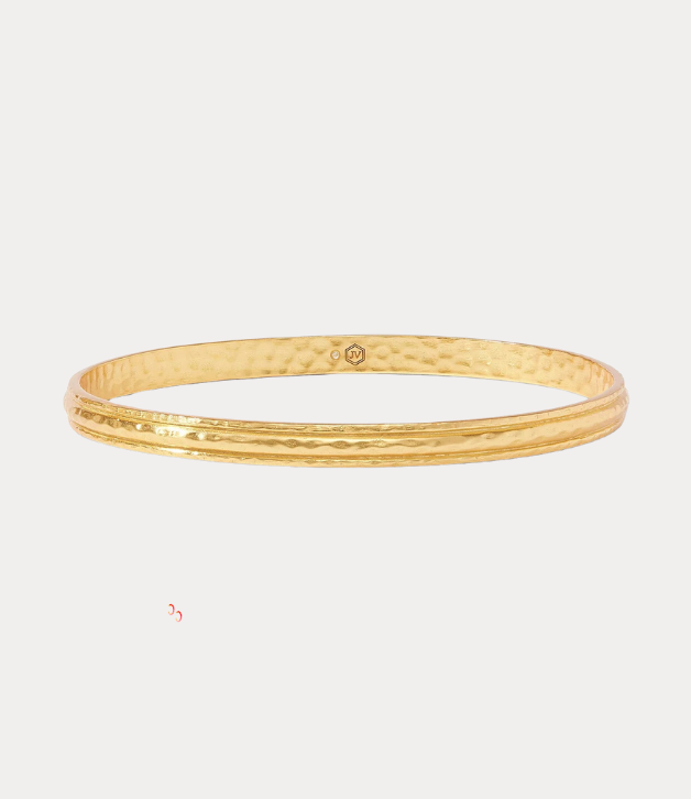 Julie Vos Madison Gold Bangle