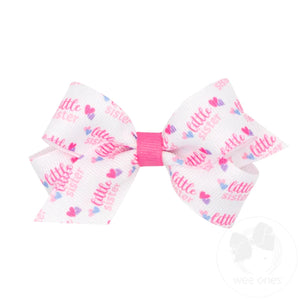 Wee Ones Mini Little Sister Hair Bow