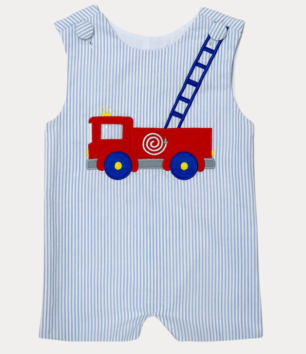 Zuccini Kids Ashton Shortall with Firetruck